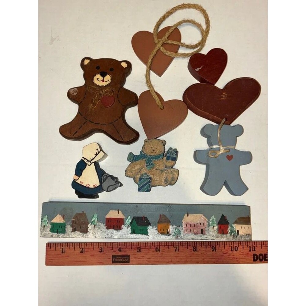 Wooden shelf sitters